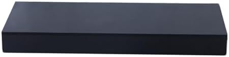 Square Display Pedestal Stand 440 Lbs Load Black 50x50x10cm