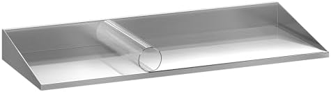 YitaHome 12x36 Inch Stainless Steel Wall Mount Shelf