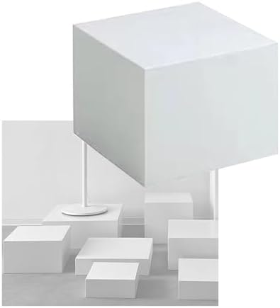 ZDMEI Cube Display Pedestal Stand 200KG Load White 40x100cm