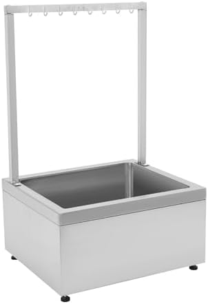 LOYALHEARTDY Stainless Steel Floor Mop Sink with Tool Rack