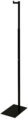 SSWBasics Adjustable Black Clothes Stand - Single Arm