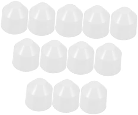 NUOBESTY 50pcs E27 Lamp Socket Protective Covers for Light Holder Cups