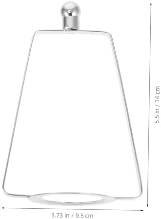 Crystal Lamp Stand for DIY Harp Lamp Shade Frame Adapter