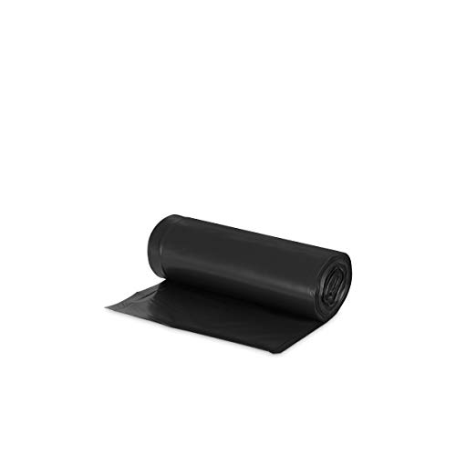 Earthsense Commercial RNW5820 Can Liner 55-60 Gal Black Pack of 100