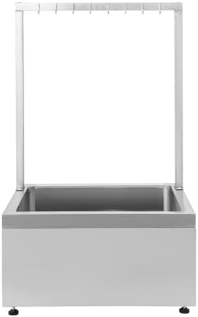 LOYALHEARTDY Stainless Steel Floor Mop Sink with Tool Rack