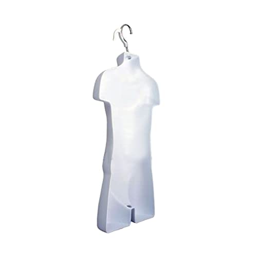 DisplayTown Child Mannequin Torso with Metal Stand for Tshirt Display