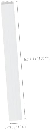 Ciieeo Transparent Door Curtain for Bathrooms and Garages