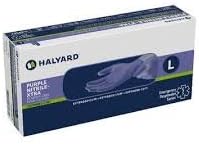 3 Pack Purple Nitrile Exam Gloves Large