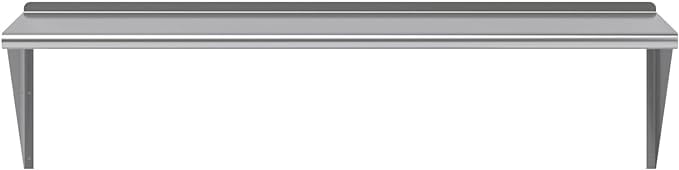 Heavy Duty Stainless Steel Wall Shelf 24x60