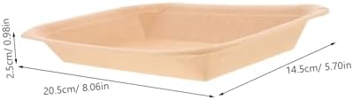 50 Pcs Disposable Barbecue Tray for Parties and Events