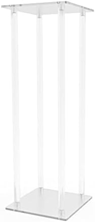 9L x 9W x 30 Clear Acrylic Display Riser Stand