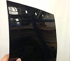 Strivide PVC Strip Curtain Door Opaque Black 8x008 NSFUSDA Approved