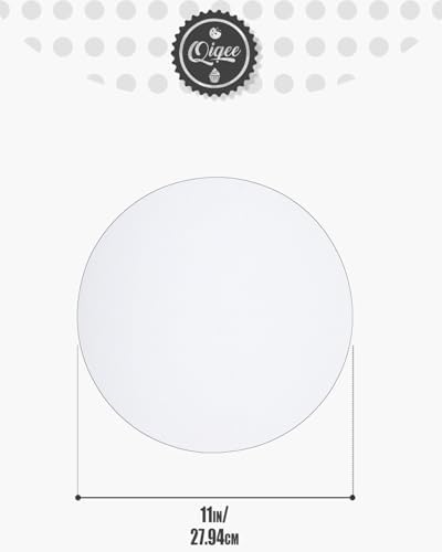 Qiqee 11 Inch White Cake Boards 40 Packs