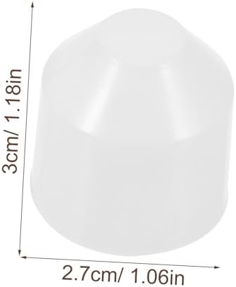 Artibetter 50 Pcs E27 Lamp Socket Caps Decorative Covers