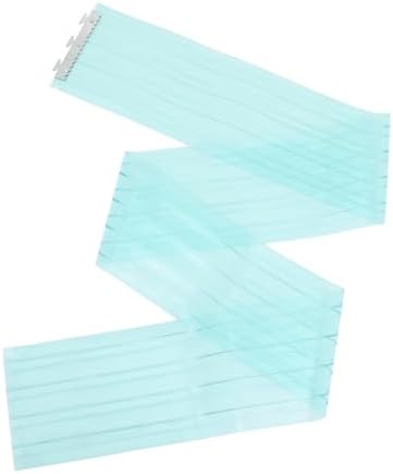Ciieeo Semi Sheer PVC Strip Curtain for Classroom Shop and Freezer