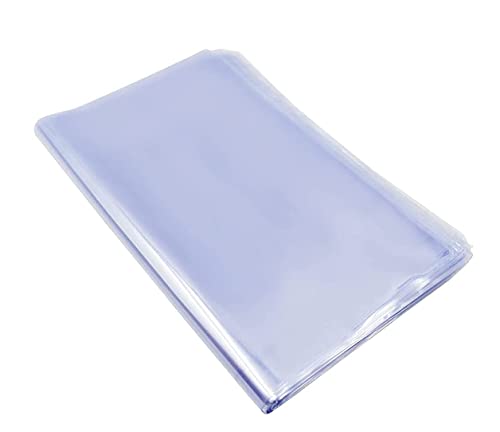 100PCS 138x177 Inch Clear PVC Shrink Wrap Bags