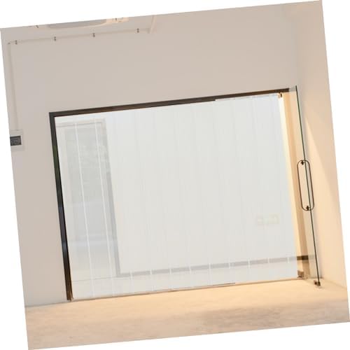 Ciieeo Transparent Door Curtain for Bathrooms and Garages