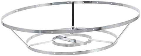 DOITOOL DIY Lampshade Frame for Pendant Lights Custom Home Decor Accessory Easy Assembly