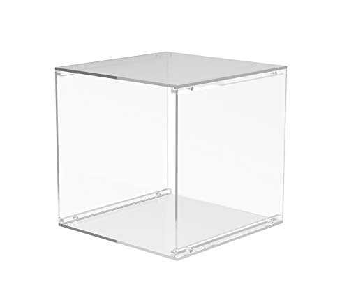 FixtureDisplays 4-Sided Cube Display for T-Shirts and More