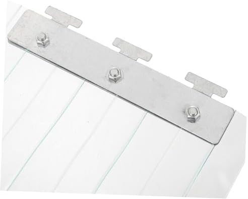 Ciieeo Transparent Door Curtain for Bathrooms and Garages