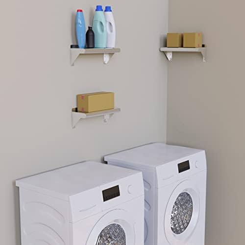 AmGood 8 X 16 Stainless Steel Wall Shelf NSF Certified
