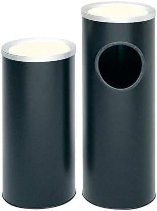 Safco Ash Urn Black 20 In Durable Steel