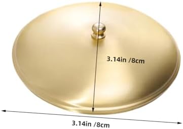 Brass Ashtray Lid for Indoor and Outdoor Use