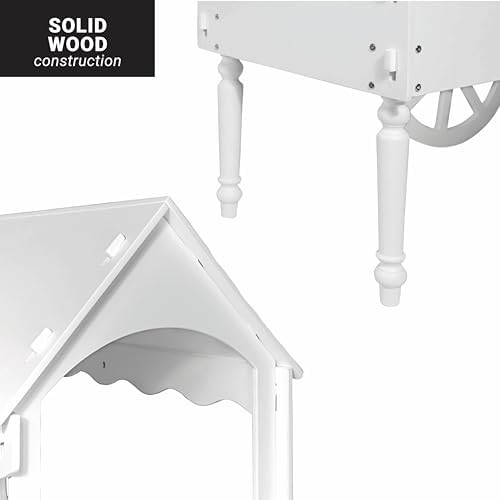 ZETY Vintage Candy Cart Display Stand with Wheels