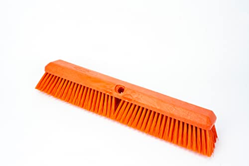 Sparta Omni Sweep Plastic Broom Head 18 Inches Orange