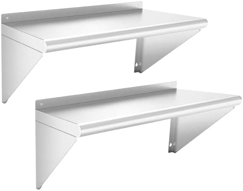 Chingoo 12x24 Stainless Steel Shelf 2 Pack