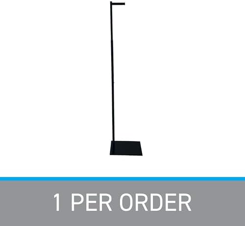 SSWBasics Adjustable Black Clothes Stand - Single Arm