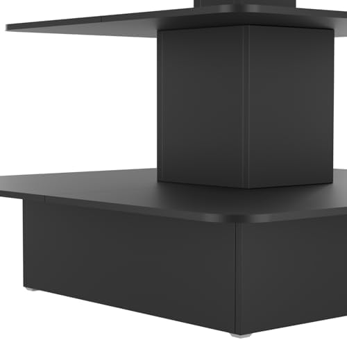 48 W x 48 D x 42 H Black Display Table