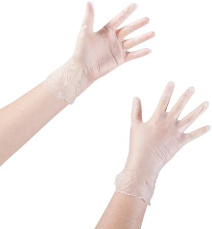 McKesson Vinyl Exam Gloves Large 1500 Total