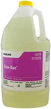 Ecolab Eco-San Commercial Strength Sanitizer 1 Gallon