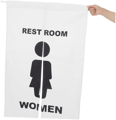 SOLUSTRE Japanese Door Curtain for Toilet Privacy