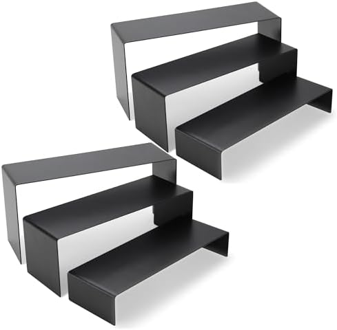 ihomecooker 6 Pc Metal Display Risers for Retail Shoe Cupcake Dessert Stand