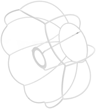 Vintage Iron Wire Pumpkin Lampshade Holder DIY Table Lamp Frame