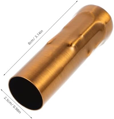 WHAMVOX E14 Lamp Holder Candle Light Sleeve 6pc Vintage Crystal Chandelier Accessory