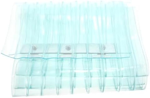 Ciieeo Transparent Door Curtain for Bathrooms and Garages