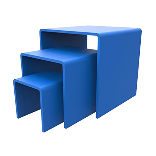 FixtureDisplays 3 Riser Combo Cube Display Pedestals