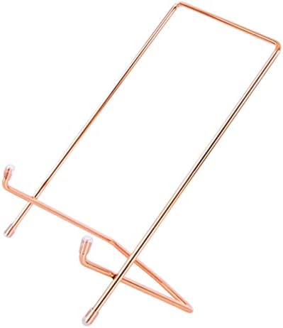 1pc Iron Display Stand for Tablets Artwork Minimalist Metal Holder for Home and Office Use