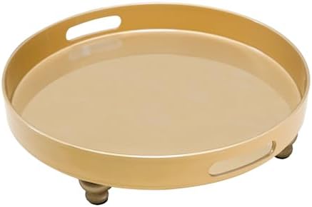 MAONAME Gold Display Riser Decorative Tray 2 in 1
