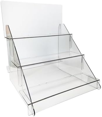 1855x16x15 Portable Display Stand - Transparent Display Table