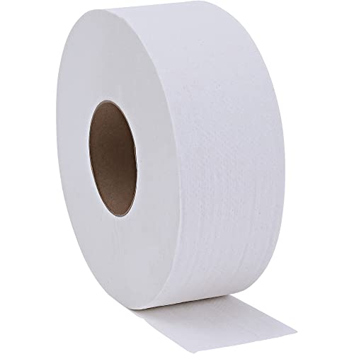 Genuine Joe Jumbo Roll Toilet Paper 2-Ply 12 Pack
