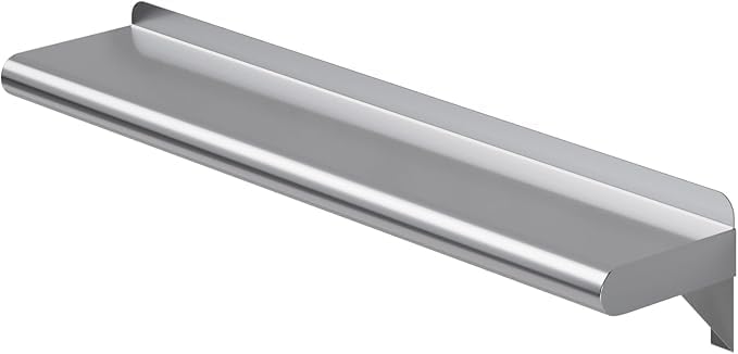 Express KitchQuip 6 x 30 Stainless Steel Wall Shelf