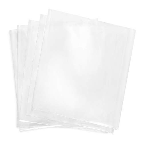 Morepack 200 Pcs 5x6 Inches Clear PVC Shrink Wrap Bags