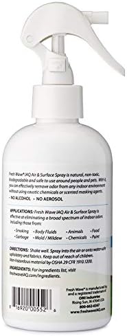 Fresh Wave IAQ Odor Eliminating Air Spray 8 Fl Oz