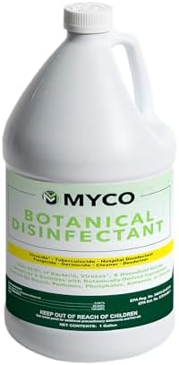 Myco Botanical Disinfectant Cleaner - 1 Gallon Natural Plant-Based Ready-to-Use EPA Registered