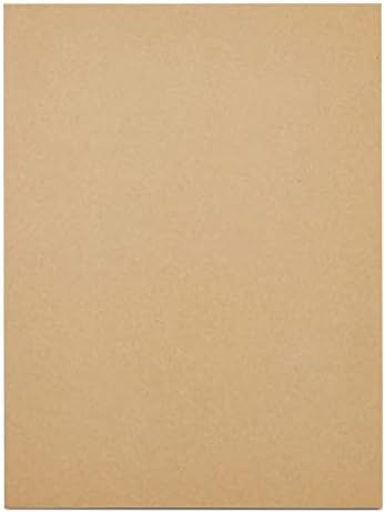 50 Pack Corrugated Cardboard Sheets 9x12 for Packaging and Crafts