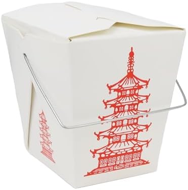 Great Credentials Chinese Takeout Boxes 8 Oz Pack of 15